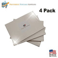 Money Saver 4-Pack (400 Labels) 6x4 Postage Meter Tape w/Perf Compare to Pitney Bowes 612-0, 612-7, 612-9, 620-9 Neopost 7449704, PC2N Hasler 9004080 50 Count Personal Post Office e700