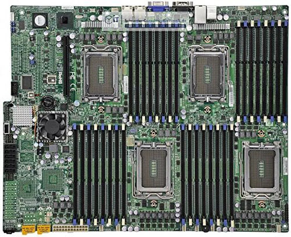 Supermicro Quad Opteron 6100/AMD SR5690/V/2GBE/SWTX Server Motherboard (H8QGI-F-O)