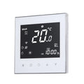 Walmeck Digital Thermostat for Electric Heating System, WiFi Connection & Voice Control, Energy Saving, Touchscreen LCD Display - Ideal for Floor & Air Sensor, AC 95-240V 16A