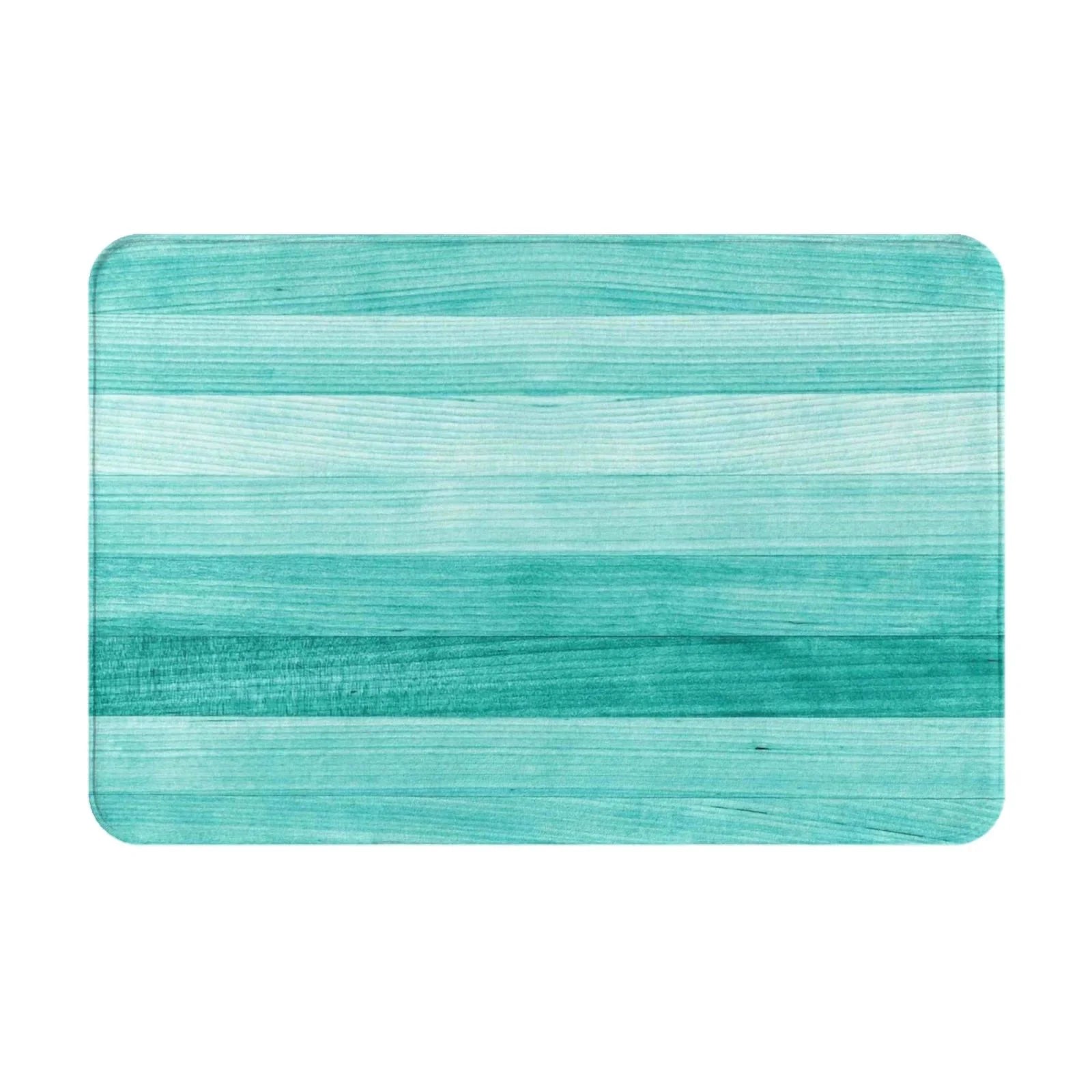 Ocsxa Teal Turquoise Door Mat 16X24, Indoor/Outdoor Mat, Front Door Mat Indoor Rugs For Entryway Non Slip Washable Absorbent