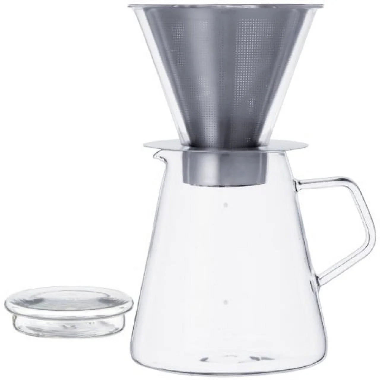 kinto 700 ml carat coffee dripper and pot with lid