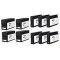 PrinterDash Replacement for OfficeJet Pro 251/276/8100/8600/8610/8620/8630/8640/8660 High Yield Inkjet Combo Pack (4-BK/2-C/M/Y) (NO. 950XL/NO. 951XL) (CR317BN_2PK/CR318BN_2PKMP)