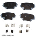 BeckArnley 085-6696 Premium Asm Pads W / Hardware