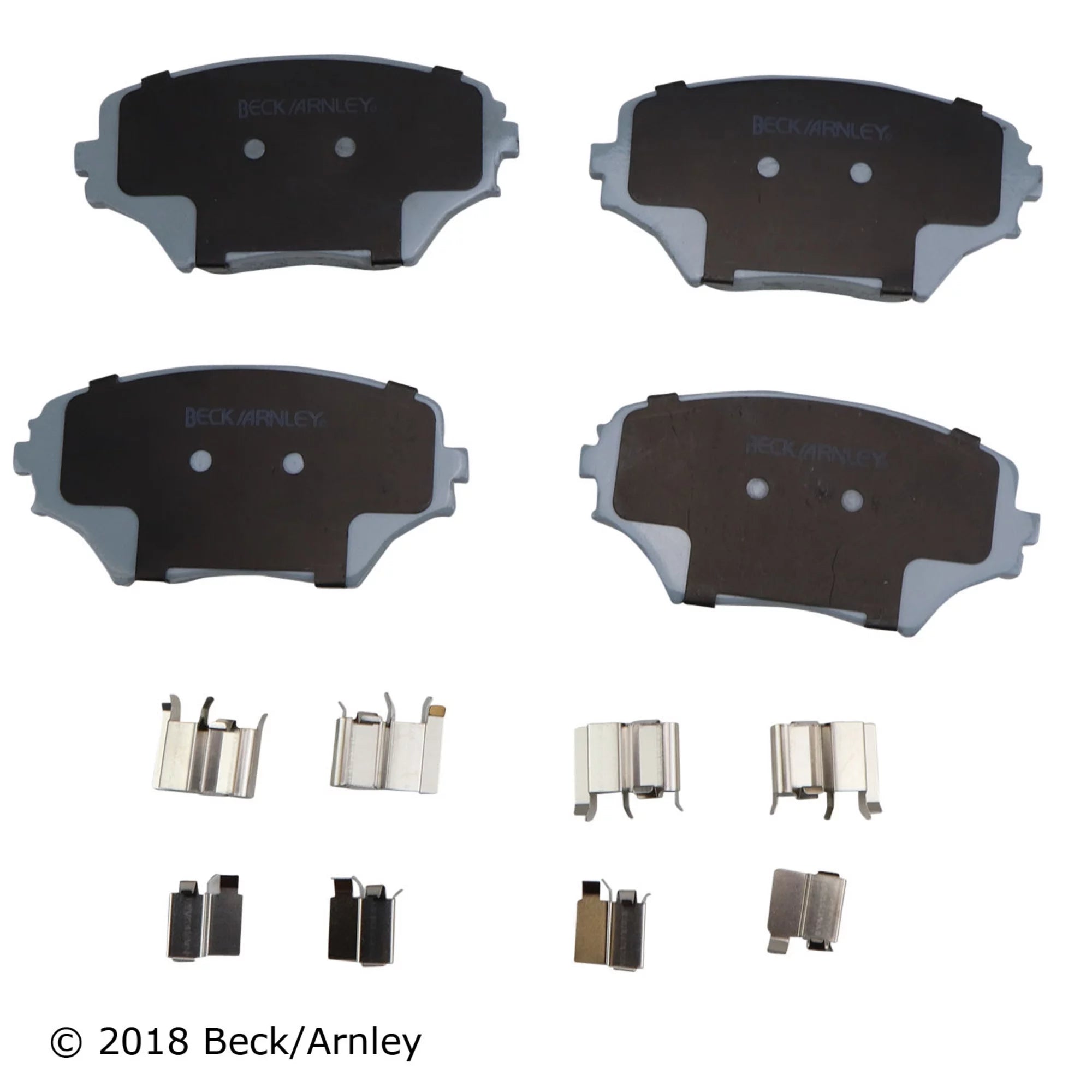 BeckArnley 085-6696 Premium Asm Pads W / Hardware