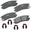 Carquest Premium Gold Ceramic Brake Pads - Rear (4-Pad Set)