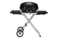 Napoleon TravelQ PRO285X-BK Portable Propane Gas Grill with Scissor Cart, Black