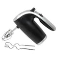 Better Chef 5-Speed 150-Watt Hand Mixer, Black with Silver Accents