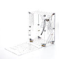 Portable Small Computer Case - Plexiglass Shell - Compact Desktop PC Case - Mini-ITX Motherboard Compatible - Power Supply Included - Walmart Compliant