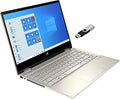 HP 2023 Pavilion X360 14 FHD IPS Touch 2-in-1 Laptop PC Intel EVO Platform 4-Core i5-1135G7 Iris Xe Graphics 8GB DDR4 256GB NVMe SSD WiFi AX Backlit Fingerprint HDMI USB-C Windows 11 Home w/RE USB