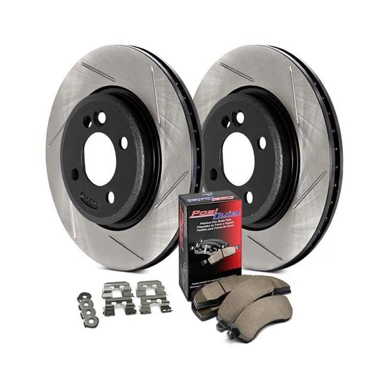 StopTech 937.62077 Front Brake Kit (Street Pack Fits select: 2014-2017 CHEVROLET SS