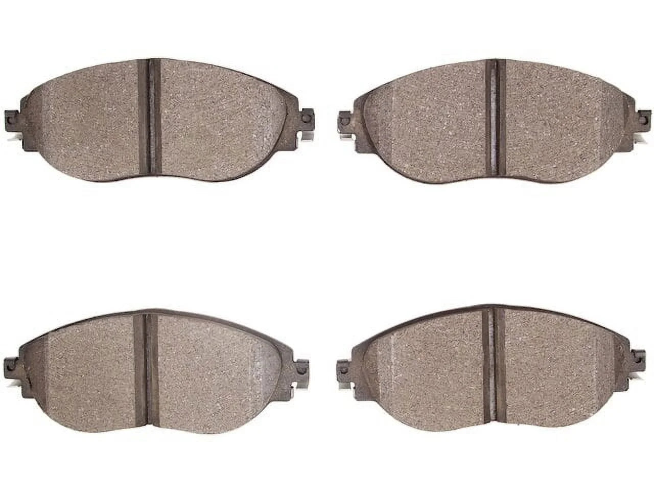Front Brake Pad Set - Compatible with 2018 - 2022 Volkswagen Tiguan 2019 2020 2021