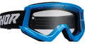 Thor Combat Racer MX Offroad Goggles w/Clear Lens Blue/Black
