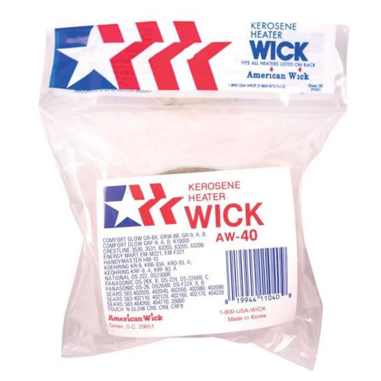 American Wick AW-40 AW40 Kerosene Heater Allied Wick