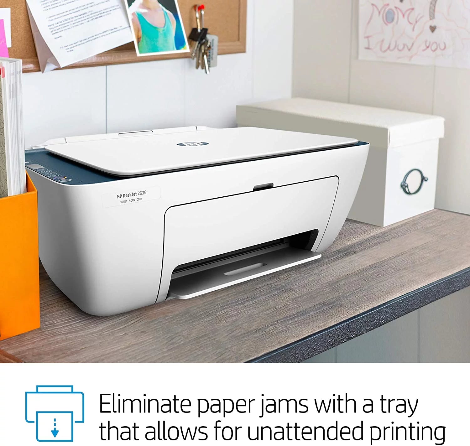 HP DeskJet 2636 Color All In One Printer - Used - Used to Like New Condition - Used to like new condition and Delivered in a generic brown box.