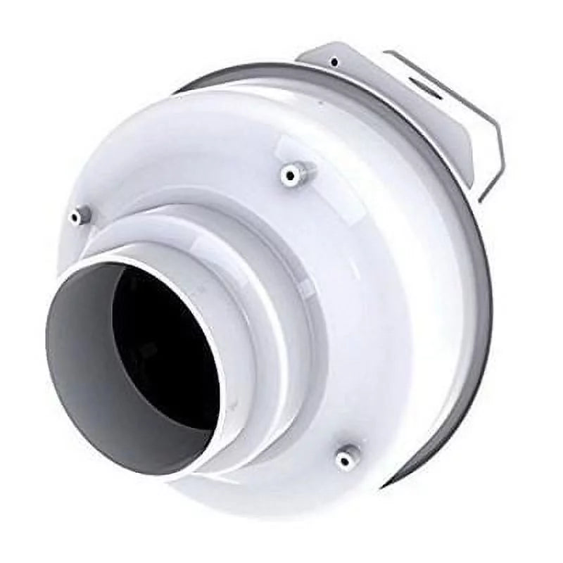Fantech FR-100 In-Line Centrifugal Fan 151 CFM Thermoplastic