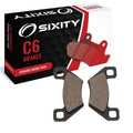 Sixity C6 Ceramic Brake Pads FA395 Front Replacement Kit