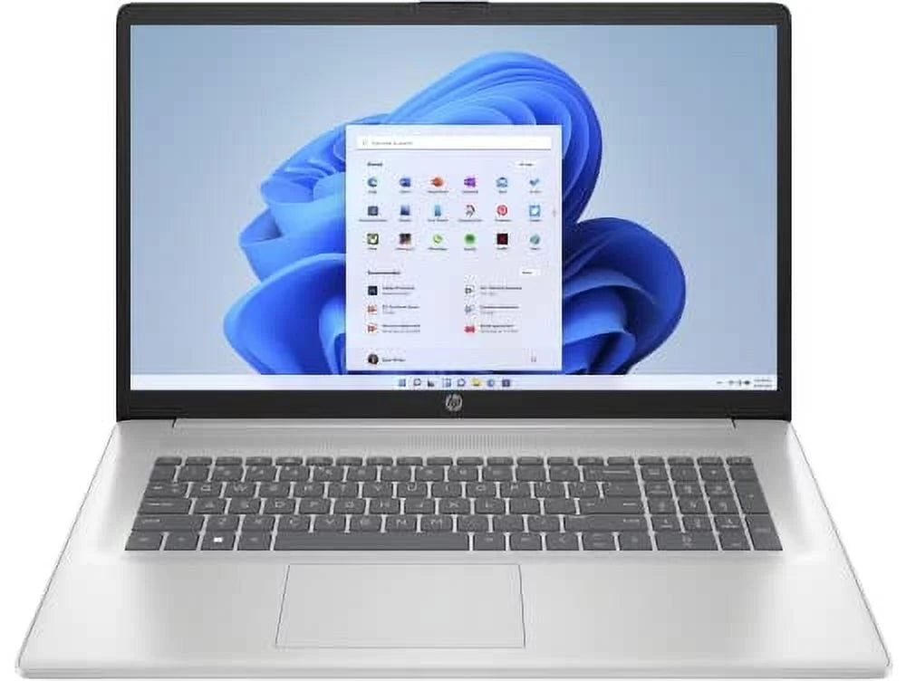 HP Laptop 17 17.3 HD+ Touchscreen Laptop - 13th Gen Intel Core i7-1355U 10-Core up to 5.0 GHz, 64GB RAM, 2TB NVMe SSD + 2TB HDD, Intel Iris Xe Graphics, Webcam, Backlit Keyboard, Windows 11 Home