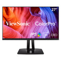 ViewSonic VP2756-4K 27 Inch Premium IPS 4K Ergonomic Monitor with Ultra-Thin Bezels, Color Accuracy, Pantone Validated, HDMI, DisplayPort and USB C for Professional Home and Office
