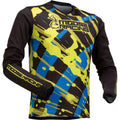 Moose Racing Agroid Mesh 22 Youth MX Offroad Jersey Blue/Hi-Vis SM