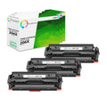 TCT Compatible Toner HY Cartridge Replacement for the HP 206X Series - 3 Pack (1C, 1M, 1Y)