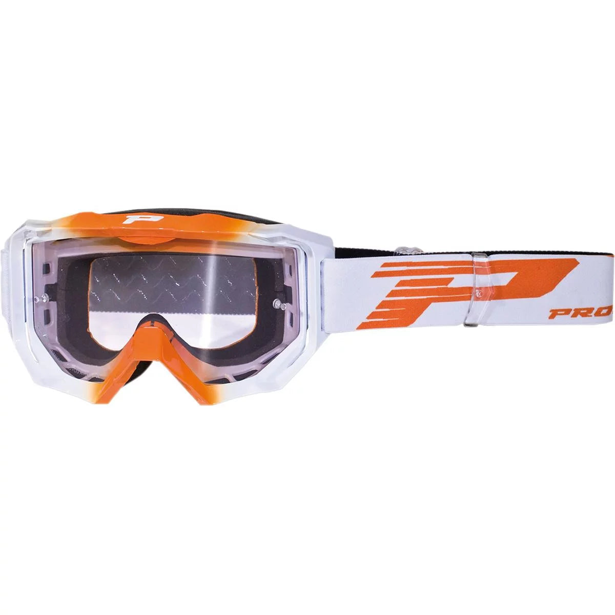 Pro Grip 3200LS Venom MX Offroad Goggles w/Light Sensitive Lens Orange