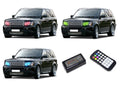 Flashtech LED RGB Multi Color Halo Ring Headlight Kit for Land Rover Range Rover 06-10 with ColorFuse RF Remote